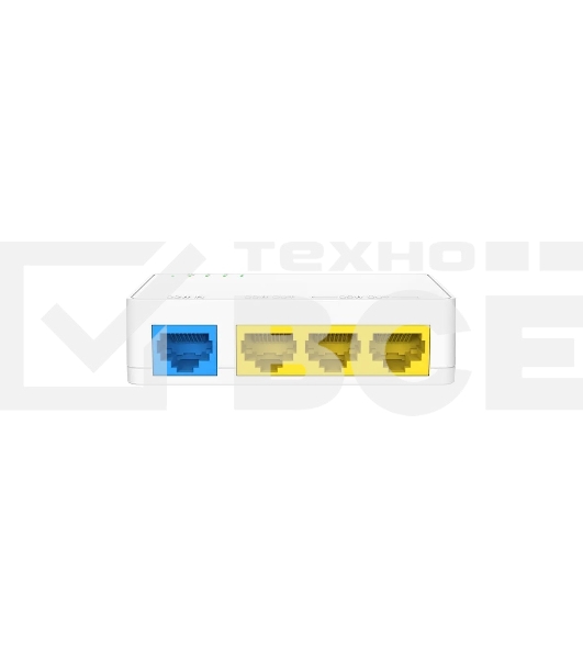 Коммутатор неуправляемый Tenda S204PD, PoE 4x100 Мбит/с, настольный, пластиковый корпус