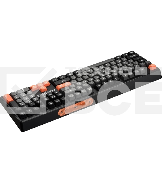 Игровая клавиатура проводная Defender Atomic Force GK-005 RU,чер/сер,108кн+FN,радуж,1.5м