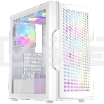 Компьютерный корпус 1STPLAYER TRILOBITE T7-P белый, ATX, 4x120мм LED fans, фото 1