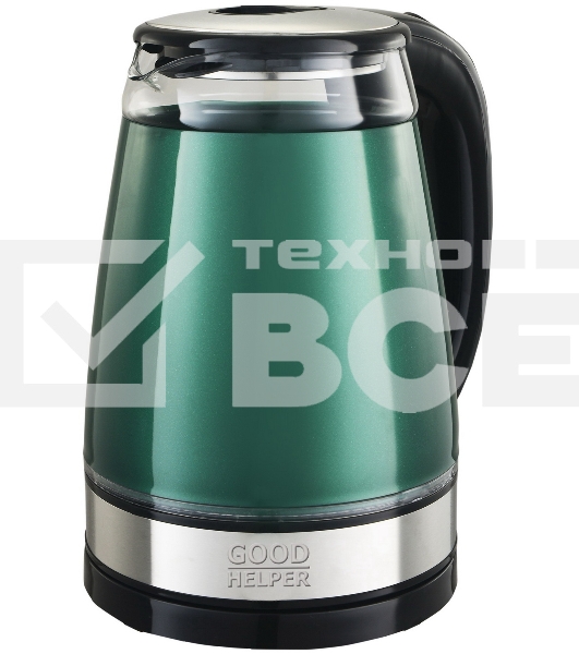 Чайник электрический Goodhelper KPG-1811 зеленый