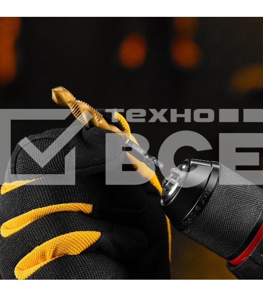 Сверло-метчик Denzel М10 х 1,25 мм, Р6М5