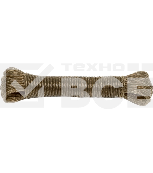 Шнур бельевой Рыжий Кот металл 25 м., суперпрочный