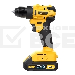 Дрель-шуруповерт аккумуляторная Deli DC120 (2 АКБ*2Ач+ЗУ, 20В, 45Нм, сумка), фото 1