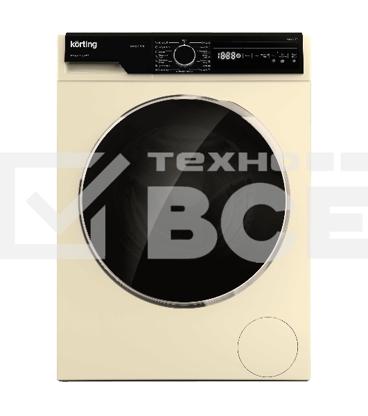 Узкая стиральная машина с паром KWM 42LS1267 B белый, загрузка фронтальная 6 кг, 1200 об/мин, класс: А+++