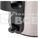 Чайник электрический Midea MK-8064 Объем: 1,7 л Двойной корпус из нержавеющей стали Цельная колба Не нагревающиеся стенки Низкий уровень шума Мощность: 2200 Вт Скрытый нагревательный элемент Автоматический и ручной выключатель Место для хранения шнура Вращающийся на 360°корпус Многоразовый фильтр от накипи Безопасное и плавное открытие крышки Защита от перегрева Автоотключение при отсутствии воды Электропитание – 220-240В, 50Гц Цвет – брашированная сталь,, фото3