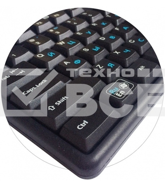 Клавиатура CBR KB-340GM проводная, USB Type-A, чёрный