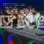 Портативная колонка Hyundai H-PS1030 черный/черный 40 Вт 2.0 BT 10м 3600mAh, фото7