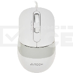 Мышь проводная A4Tech Fstyler FM10 белый/серый, 1600 dpi, USB, кнопки - 4, фото 1