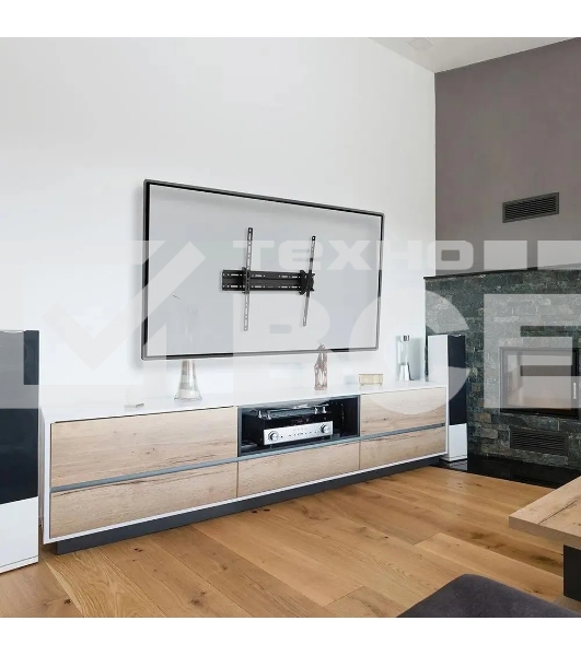 Кронштейн для телевизора Arm Media PLASMA-4 new черный, 22'-65' макс. 55 кг, настенный, наклон