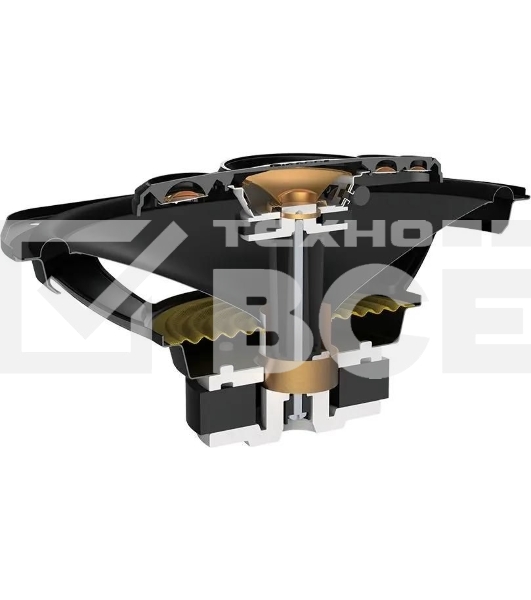 Колонки автомобильные Pioneer TS-A6988S 700Вт 92дБ 4Ом 16x24см (6x9дюйм) (ком.:2кол.) коаксиальные пятиполосные