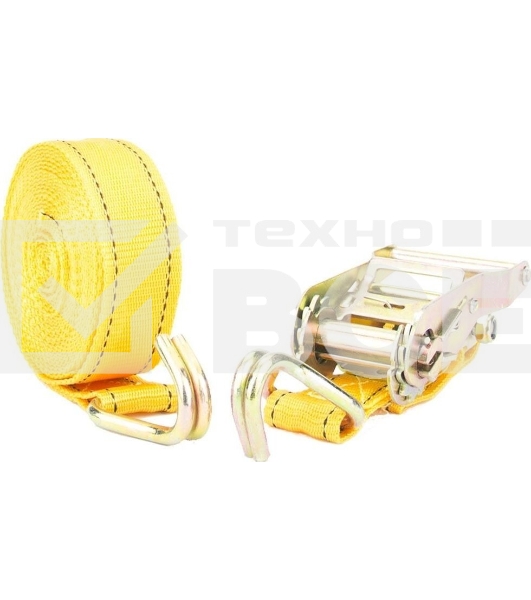 Ремень стяжной NOVA BRIGHT ленточн. 3,8 см х 6 м, в блистере 39370