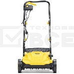 Скарификатор электрический Champion ESC1532 Мощность двигателя 1500 Вт, Напряжение сети 230,50 В, Гц, Вес c травосборником 9,3 кг, Ширина обработки 320 мм, Высота аэрации -4/0/+4/+12 мм, Высота скарификации -12/-8/-4/+4 мм, Тип/объем травосборника ткань/35 л, Регулировка высоты кошения/количество положений 4, Уровень мощности звука 96 дБ, Уровень звукового давления скарификатор/аэра 80/81 дБ, Уровень вибрации на рукоятке 3,245/3,335 (K=1,5 м/с) м/с2., фото2