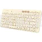 Клавиатура A4Tech Fstyler FBK36C AS беспроводная, USB, Bluetooth/Радиоканал, бежевый, фото7