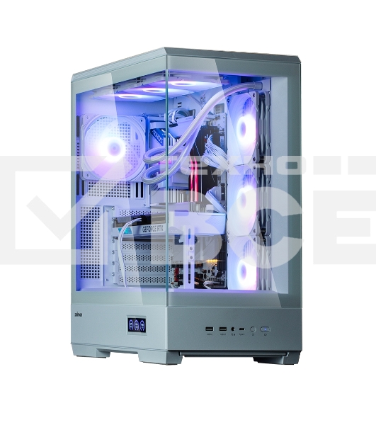 Компьютерный корпус ZALMAN P50 DS, ATX, WHITE, WINDOW, 2x3.5