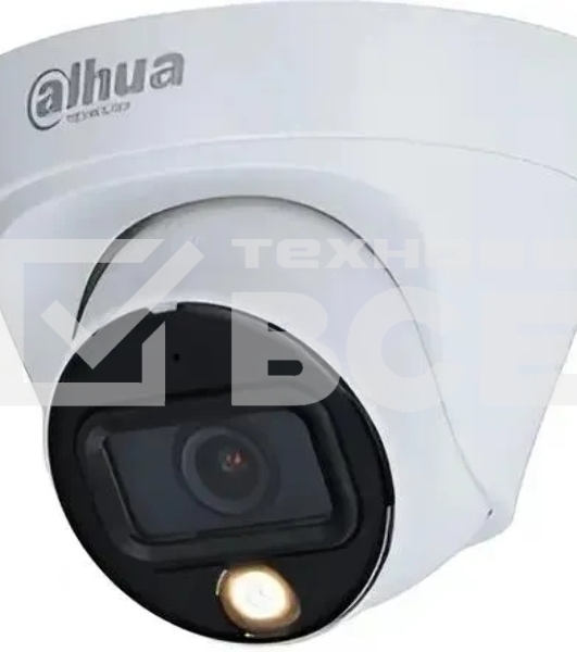 Камера видеонаблюдения IP Dahua DH-IPC-HDW1239T1P-LED-0360B-S6 3.6-3.6мм цв. корп.:белый