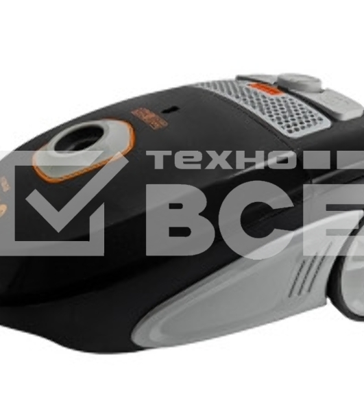 Пылесос Vitek VT-1891 черный, 400/2200 Вт, уборка сухая, пылесборник мешок, 4 л