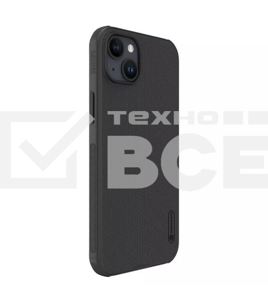Чехол Super Frosted Shield Pro Magnetic Case, черный, (AP IP15 Plus)