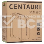Компьютерный корпус GameMax Centauri, без БП, (ATX,Бело-голуб,USB 3.0, Зак.стек.,1*120мм. RGb, пыл.фильтр), белый/синий, фото2