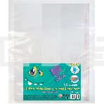 Обложка Silwerhof 382174 Монстрики для учебника, с липким слоем (набор 10шт), полипропилен, 70мкм, гладкая, прозрачная, 250х380мм, фото 1