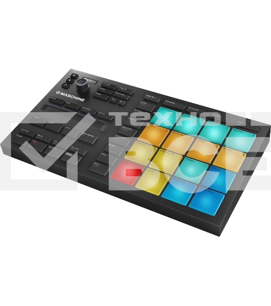Контроллер MIDI Native Instruments Maschine Mikro Mk3 16 больших, чувствительных к силе нажатия пэдов, ПО Maschine