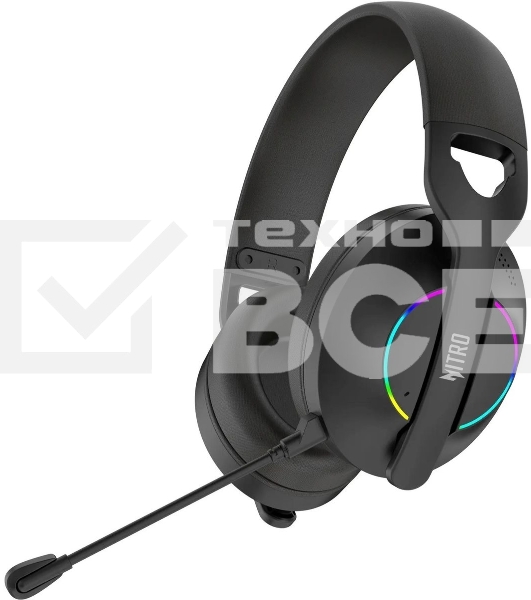Гарнитура игровая Acer OHR400 черный для компьютера/мобильных устройств мониторные