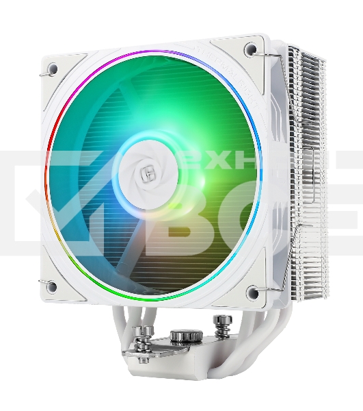 Устройство охлаждения(кулер) Thermalright Assassin Spirit 120 EVO ARGB Soc-AM5/AM4/1200/1700/1851 белый 4-pin 28.2dB Al+Cu 525gr Ret (AS120-EVO-WH)