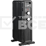 Радиатор масляный Beko Winter Range RHO 6320 B черный, 2000 Вт, 20 м2, термостат, фото 1