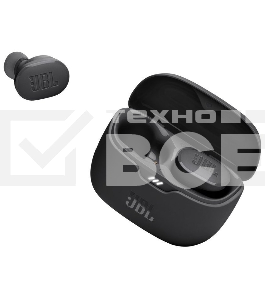 Наушники JBL Tune Buds - черный (JBLTBUDSBLKAM)