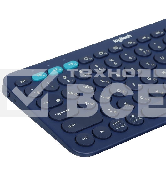 Клавиатура беспроводная Logitech K380 [920-007591] синий