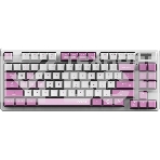 Клавиатура проводная+беспроводная MSI Forge GK600, USB, белый фиолетовый, фото8