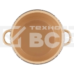 Кастрюля Appetite 1MC181P Avocado крышка сталь, сферическая эмалированная 3 л, фото4