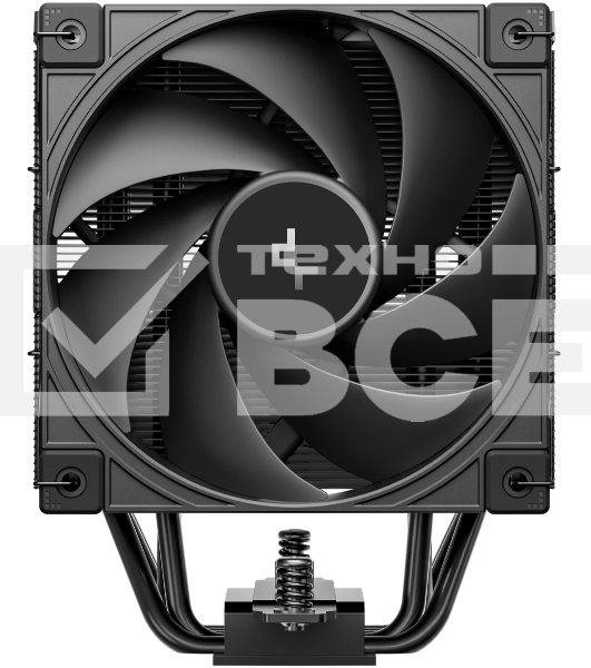Кулер для процессора DEEPCOOL AK500 G2 LGA1851/1700/1200/115X/AM5/AM4 (9шт/кор, TDP 240W, PWM, Fan 120мм, 5 тепл. трубок, Copper Base, Wood-grain top cover, черный) RET (R-AK500G2-BKNNMN-GJD)
