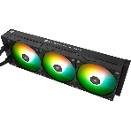 Система жидкостного охлаждения Thermalright Grand Vision 360 ARGB Soc-AM5/AM4/1151/1200/2066/2011/1700 черный 4-pin 29.6dB Al LCD Ret (G-VISION-360-BL-ARGB), фото7