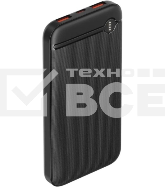 Портативный аккумулятор OLMIO P-10, 10000mAh, 20W, QuickCharge3.0/PowerDelivery, черный