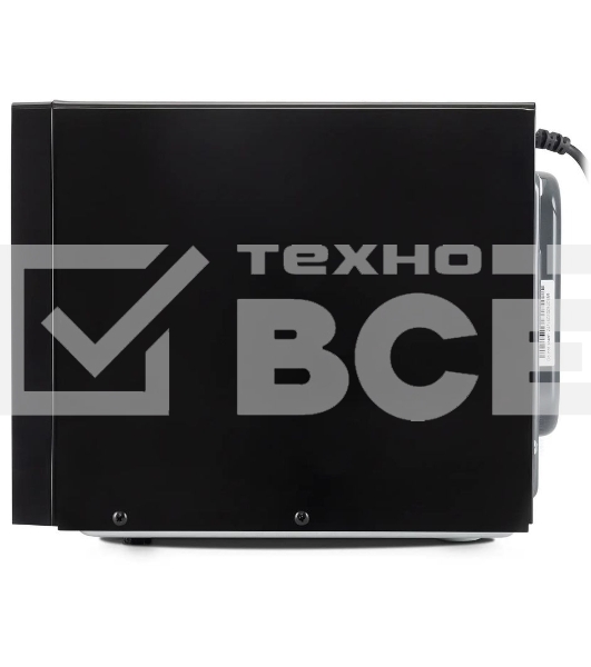 Микроволновая печь Hyundai HYM-D3038 черный, 23 л, 700 Вт, переключатели - сенсор