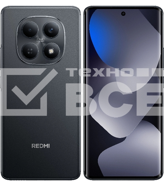 Смартфон Xiaomi Redmi Note 15, 8/256Gb, черный