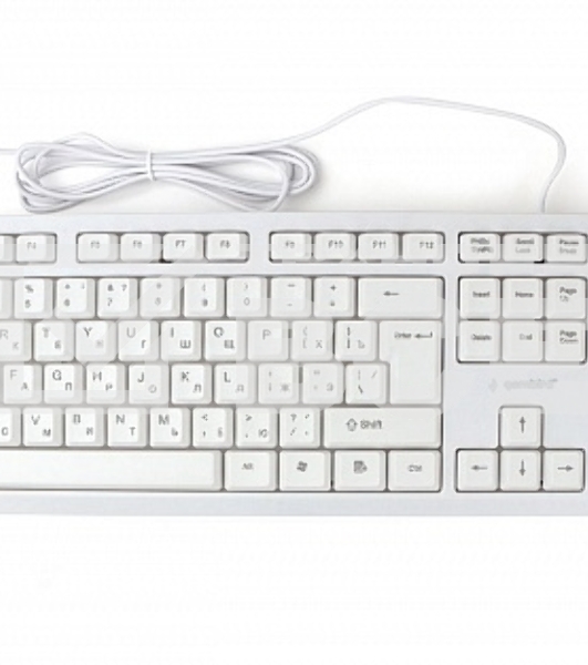 Клавиатура Gembird KB-8355U проводная, USB, белый