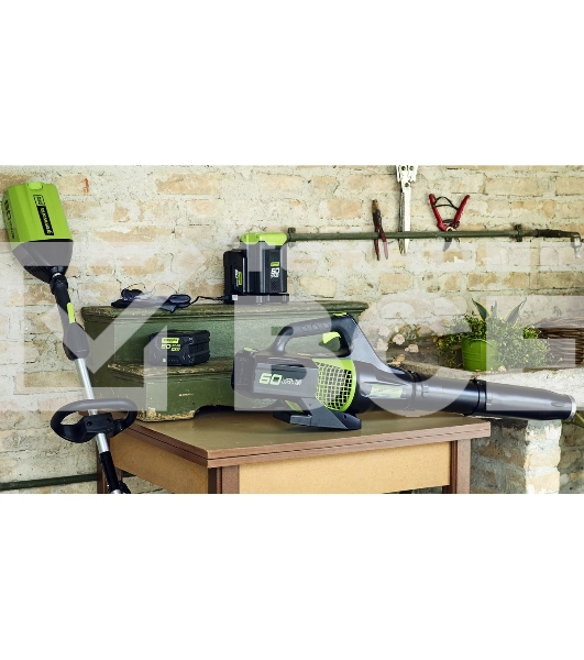 Триммер аккумуляторный Greenworks GD60LT, 60V, 40 см, бесщеточный, без АКБ и ЗУ (2108307)