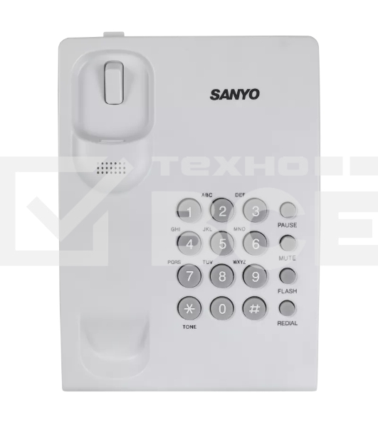 Телефон проводной SANYO RA-S204W белый