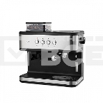 Кофейная станция BQ CM1003 сталь/черный, исп. кофе - зерновой/молотый, 1.5 л, 1150 Вт. 15 Бар., фото 1