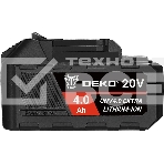 Батарея аккумуляторная Deko UNV4.0 EXTRA 20В, 4.0Ач, Li-Ion 063-4496, фото4
