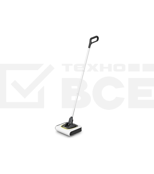 Пылесос-электровеник Karcher KB 5 белый, питание от аккумулятора, 20 Вт, уборка сухая, пылесборник 0.37 л, работа от АКБ max 30 мин
