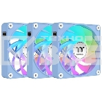 Комплект вентиляторов для корпуса Thermaltake CT120 EX Reverse ARGB Sync (3 шт.) голубой, 120 мм, 2000 об/мин, 31.2 дБ, 4 pin, фото4