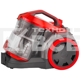 Пылесос Sakura SA-8315R красный/черный, 450/2400 Вт, уборка сухая, пылесборник контейнер, 2 л
