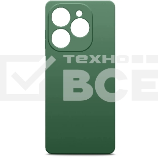 Чехол (клип-кейс) BoraSCO для Tecno Spark 20/20C/Go 2024/Pop 8 Microfiber Case зеленый опал