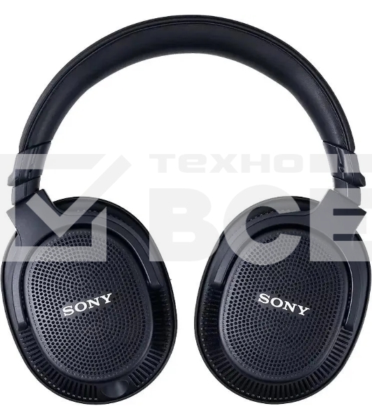 Наушники мониторные Sony MDR-MV1 2.5м черный проводные оголовье