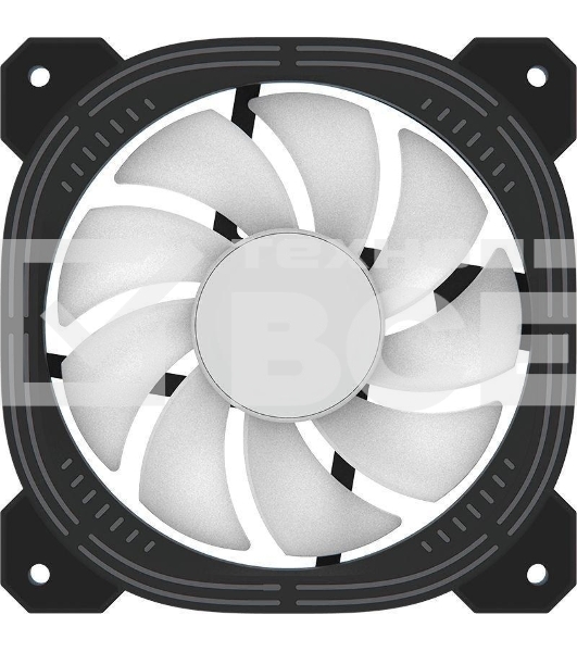Вентилятор для корпуса Formula Nulight 12BK ARPW Reverse ARGB черный, 120 мм, 1500 об/мин, 25.34 дБ, 4 pin