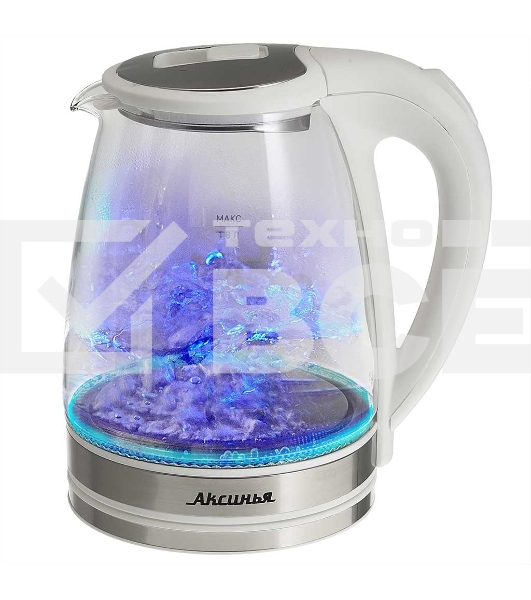 Чайник электрический АКСИНЬЯ КС-1021 белый