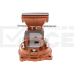 Тиски слесарные Sparta 100мм поворотные с наковальней, фото26