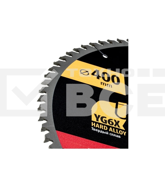 Пильный диск по дереву Denzel ф400 х 50 мм, 80 зубьев 733727